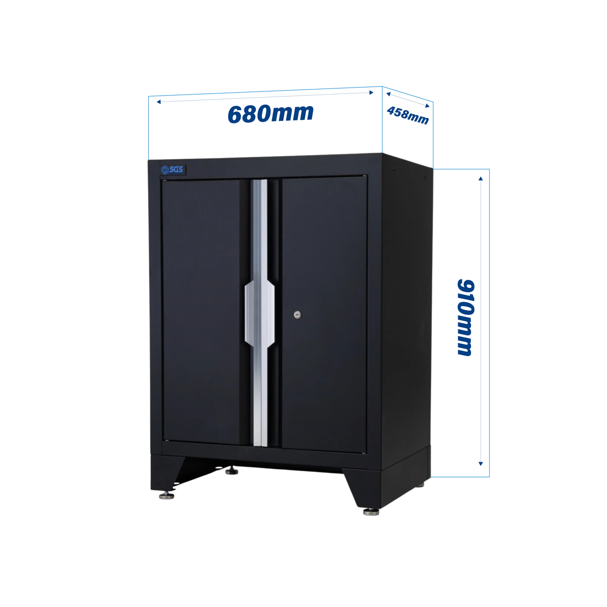 SGS Double Door Floor Cabinet For Garage System